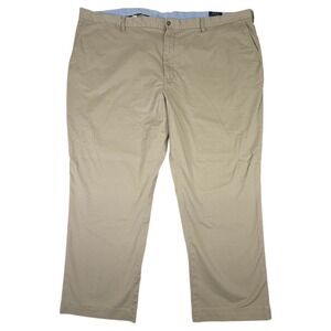 Polo Ralph Lauren Stretch Classic Fit Chino Pants Tan Khaki Mens Size 52x30